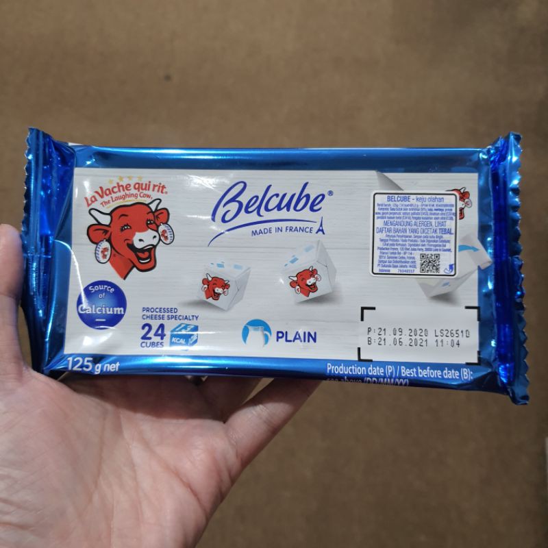 

Belcube Cheese Keju bayi 24 cubes / Paket MPASI Belcube + Elle Vire / Ancho