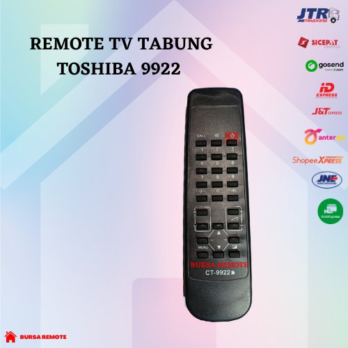 Remot Remote TV TABUNG TOSHIBA bomba 9922 - ECERAN DAN GROSIR