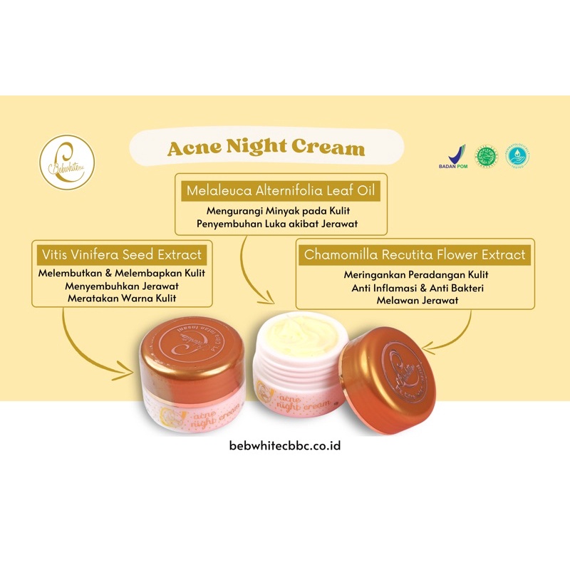 Night Cream acne bbc