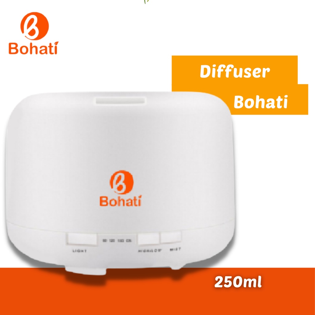 Diffuser Bohati 500ml - Essential Oil Diffuser, Aromatherapy Diffuser