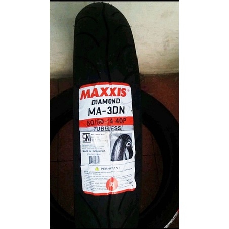 BAN TUBLES MAXXIS DIAMOND UK 80/90 RING 14 FREE PENTIL