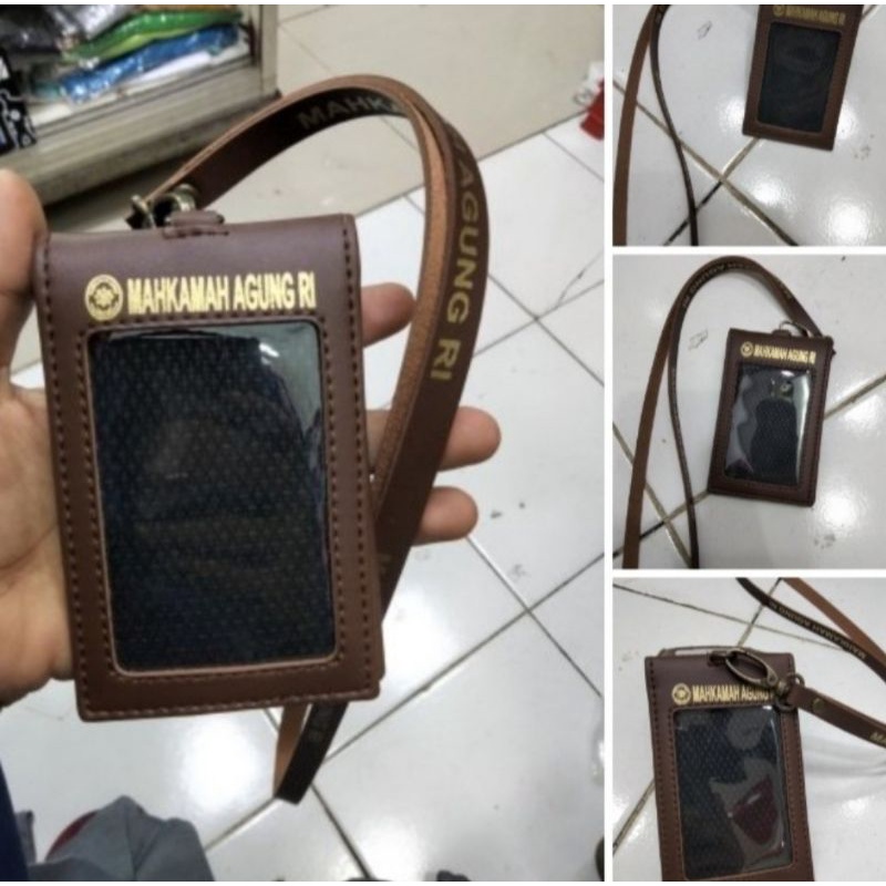 

Name Tag / Holder / Gantungan id card Mahkamah Agung RI.