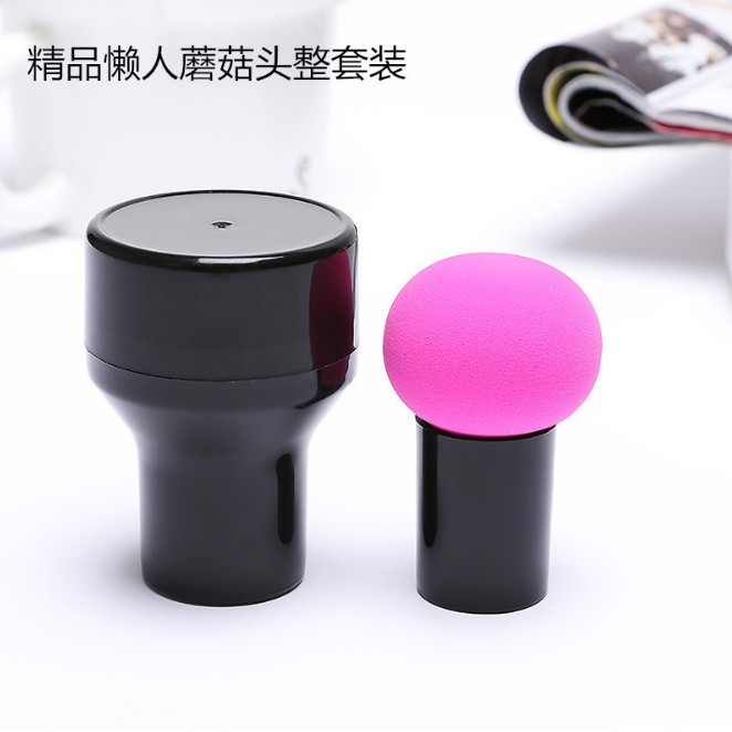 Grosir - K323 Sponge Blender Tangkai / Make Up Tools / Alat Kosmetik / Alat MakeUp / Alat Kecantikan