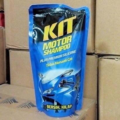 SABUN CUCI MOTOR KIT MOTOR SHAMPOO WITH PREMIUM SILICONE 200 ML