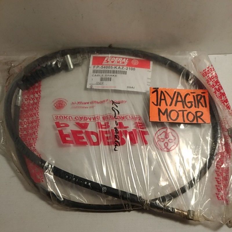 Kabel Rem KAZE R E Federal Depan Brake Cakram Kawasaki KAZ Cabel Cable Kable Tali Kawat Serat Selang