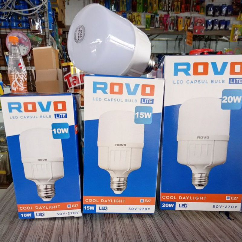 LAMPU LED ROVO / LAMPU LED CAPSUL BULB JUMBO ROVO