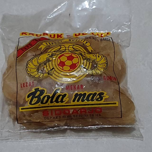 

KRupuk Udang Bola Mas