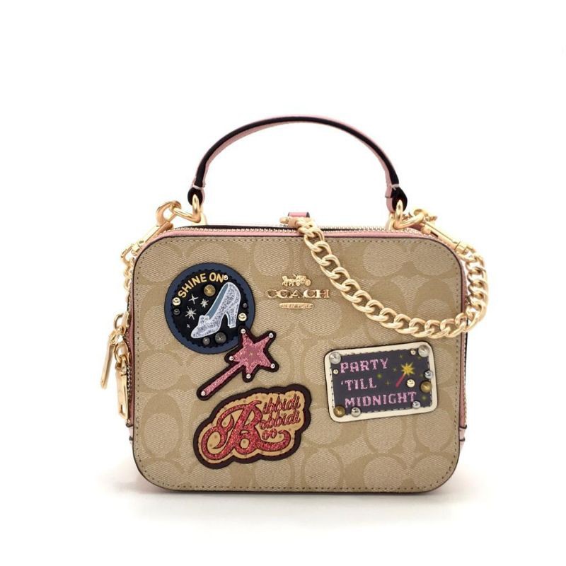

Coach Box Signature Canvas With Patches