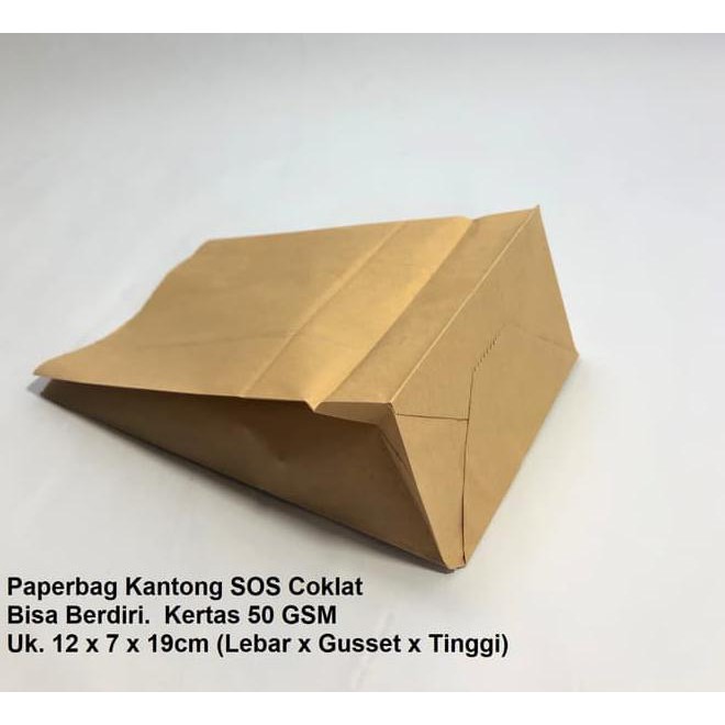 

Februari Maniss Paperbag Kantong Kertas Coklat Polos Sos 12X7X19Cm Kode 104