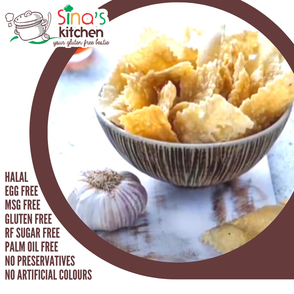 Keripik Bawang Original Gluten Free Egg Free Palm Oil Free 80gr