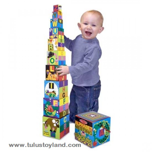 melissa and doug wooden nesting blocks