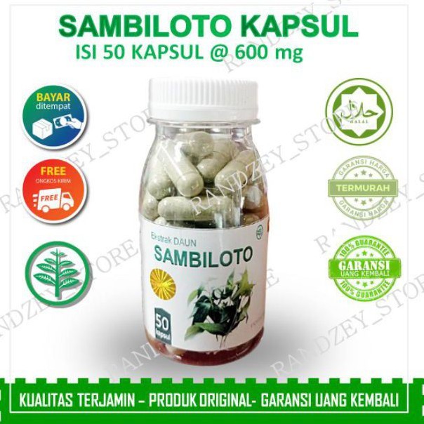 Obat diabetes sambiloto herbal daun jamu  gatal suplemen 