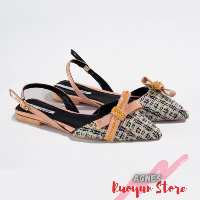 RDS - [MADE BY ORDER] Plaid Shade Moss Sandal Strap Casual - Premium Quality