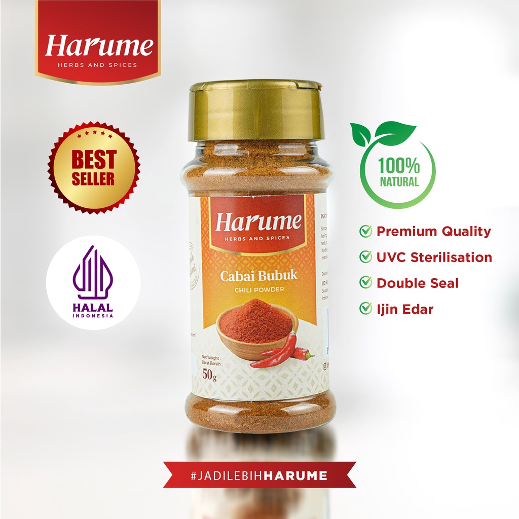 

HARUME - Cabai Bubuk (Chili Powder)
