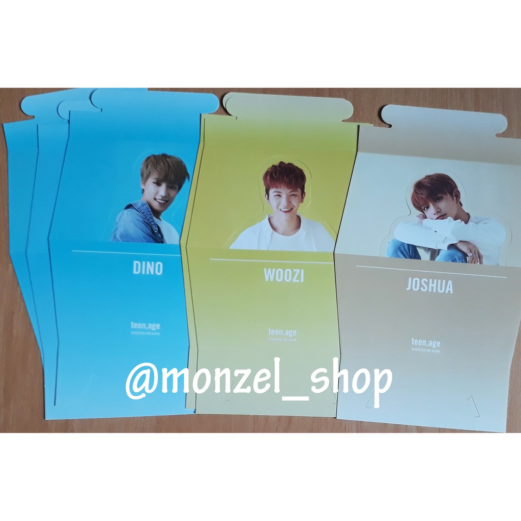 SEVENTEEN / SVT - TEEN,AGE (Teenage) Standee Woozi Dino Joshua