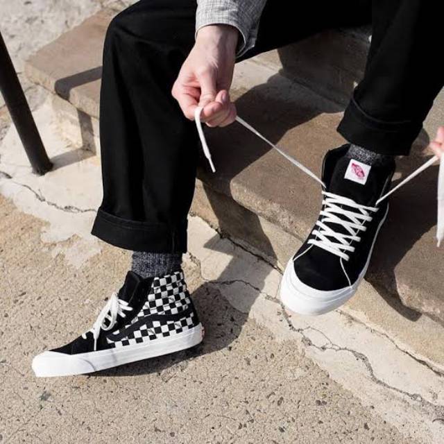 Vans Sk8hi OG 138 Black White ORI