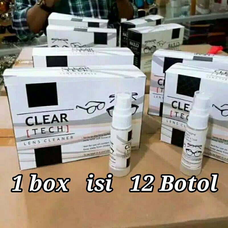 Clear tech [ 1 box = 12 botol ]