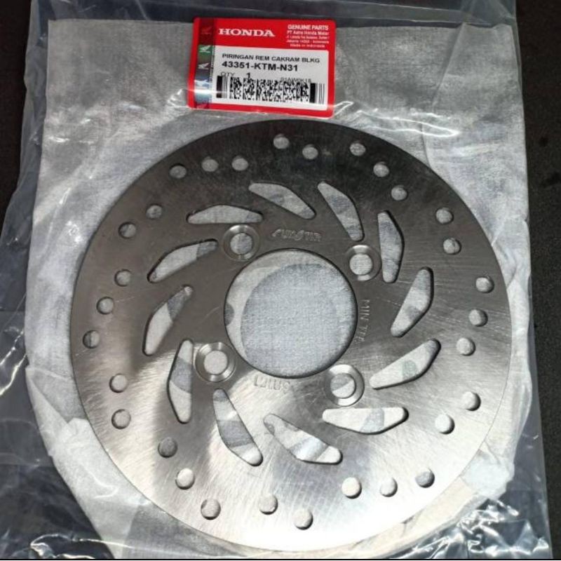 piringan cakram belakang+dispad  Supra x 125 Blade  new (KTM,KPP)