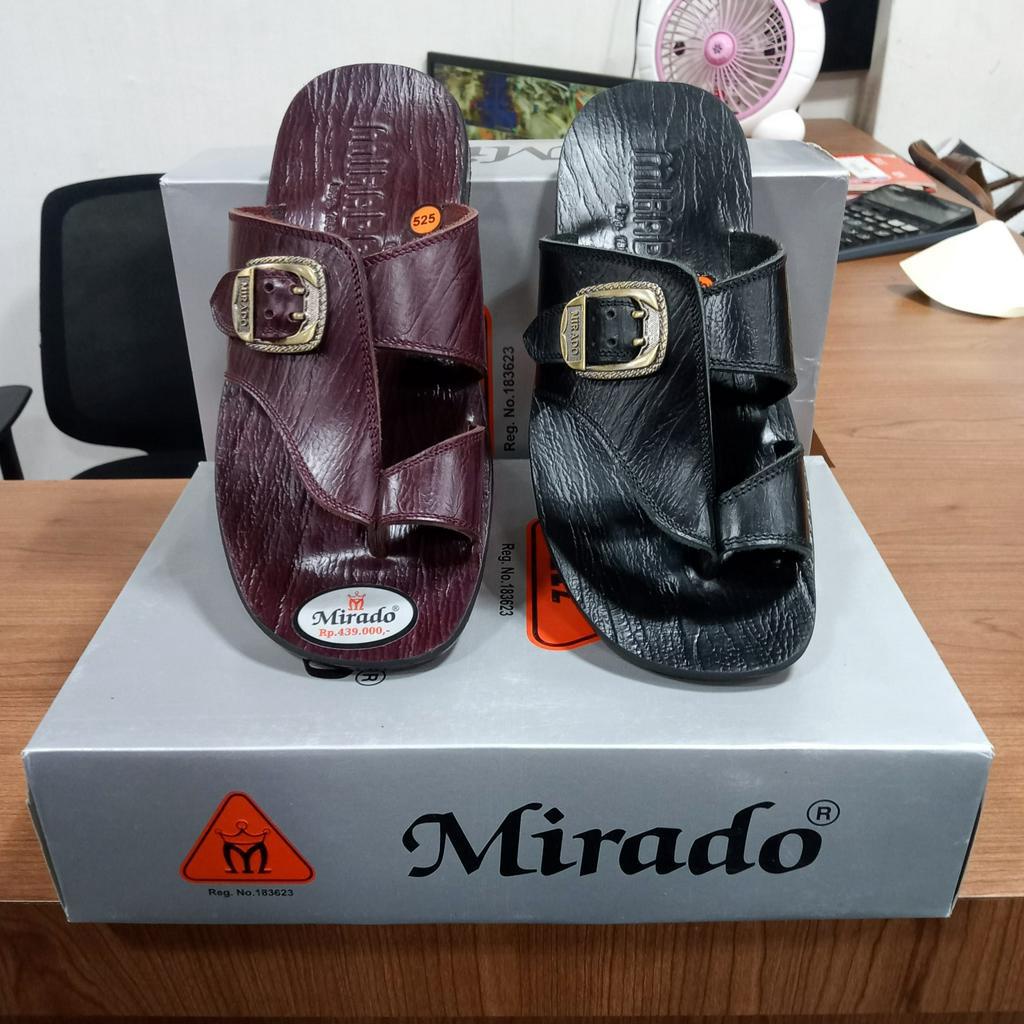 Mirado 525 sandal slide pria kulit asli classic series sandal pria mirado kulit asli original