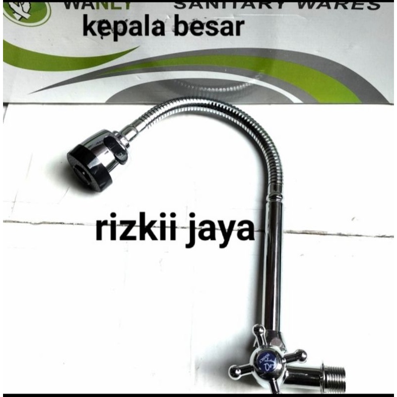 Kran Cuci Piring Fleksibel/Kran Angsa Pala Besar