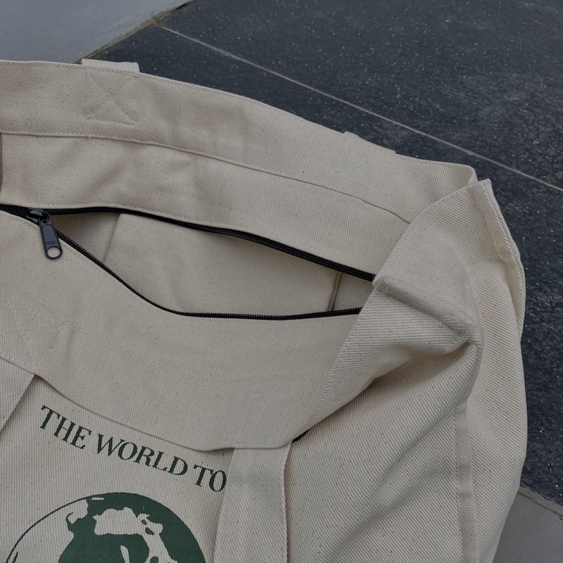 WORLD TOTE BAG Capable Basic Tote Bag canvas