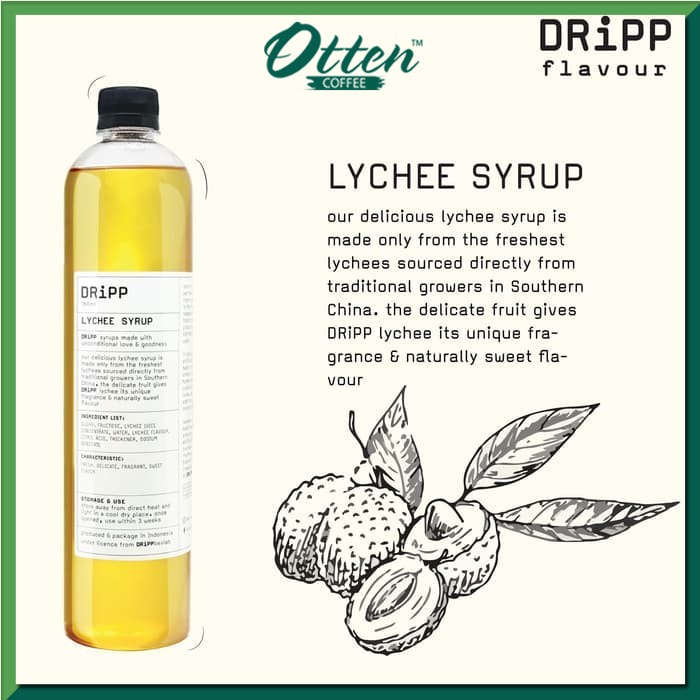 DRiPP - Syrup Lychee-0