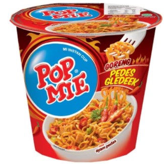 

Pop Mie Goreng Pedas Geledek