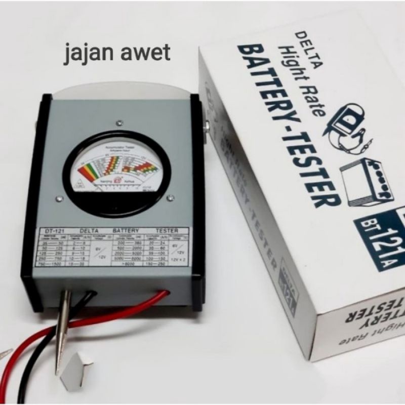 Battery tester delta BT121A - batre tester DELTA 12A