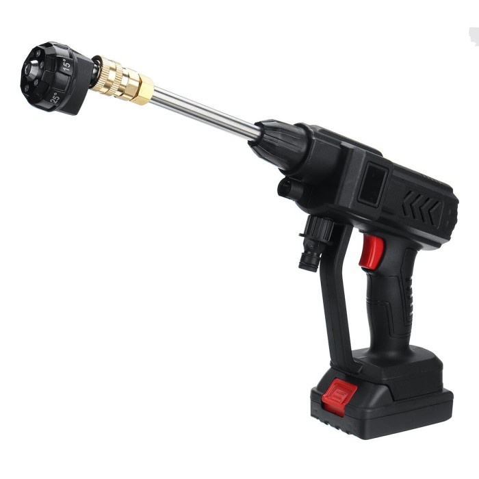 Kepala nozzle Tambahan Semprotan air Jet Water Spray Gun 6in1 1/4 INCH