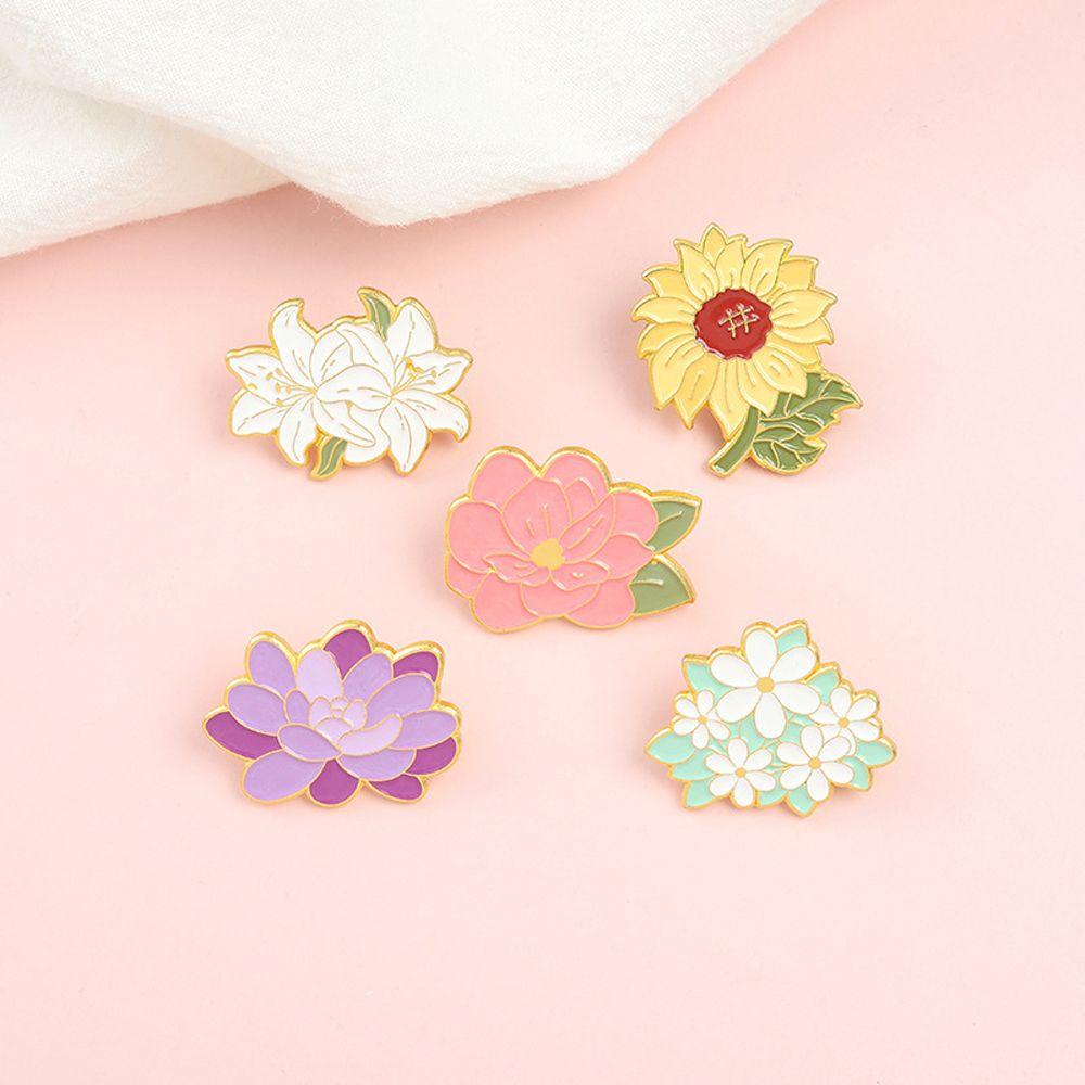 Agustina Wanita Bros Lucu Manis Menetes Minyak Untuk Perempuan Kerah Pin Dekorasi Ransel