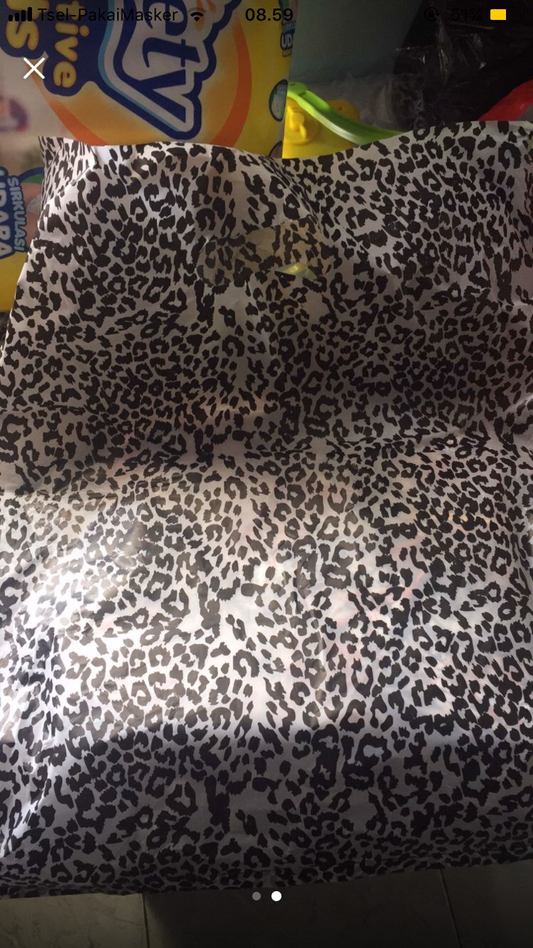 Kantong Online Shop Besar . Plastik Packing Olshop  Tanpa Plong