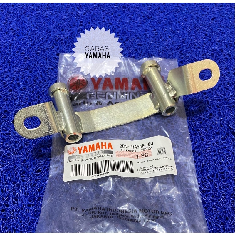 Dudukan plat nomor nouvo z soul mx bracket plat nomer nouvo z braket original 2D5-H454E-00 Pegangan 