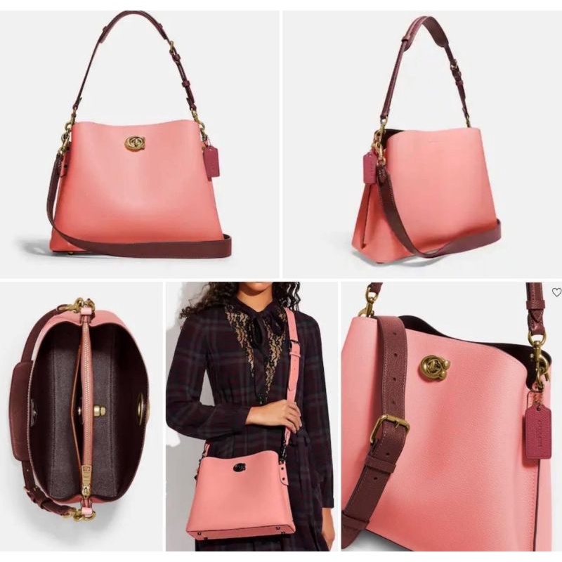 Tas Coach Authentic Original / C2590 B4S5K Willow Candy Pink Multi s