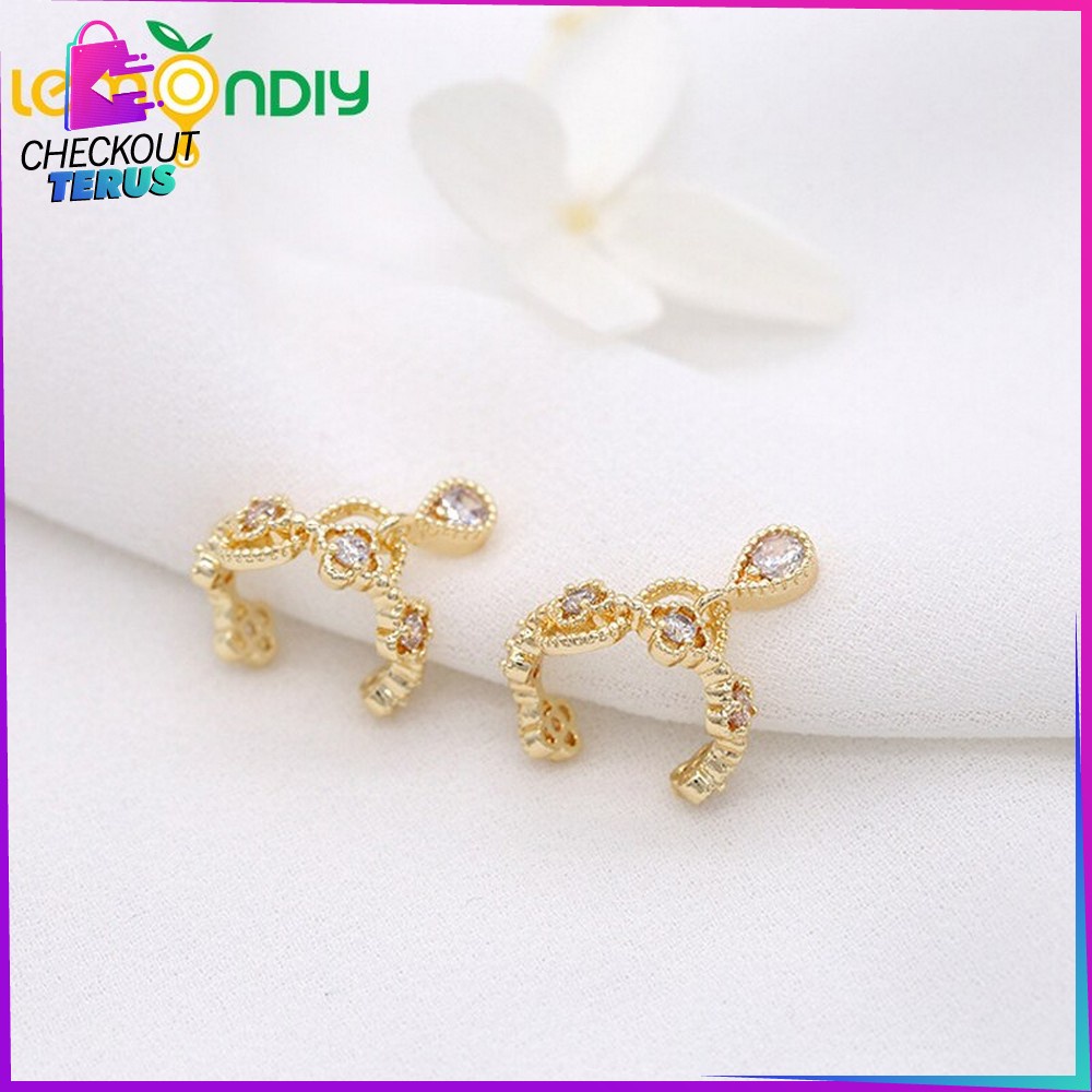 CT K115 K117 Anting Single Aksesoris Fashion Wanita Motif Bintang Korean Style Import Fashion Anting Korea