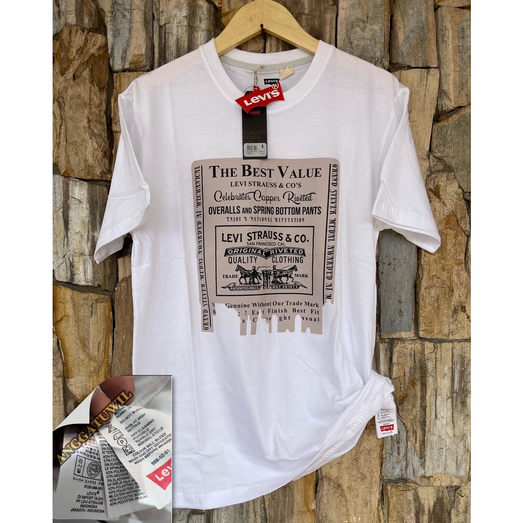 Kaos Distro Pria Casual Cotton Combed 24$  Model Terbaru Motif Koran Lengan Pendek Made In Fhilipin