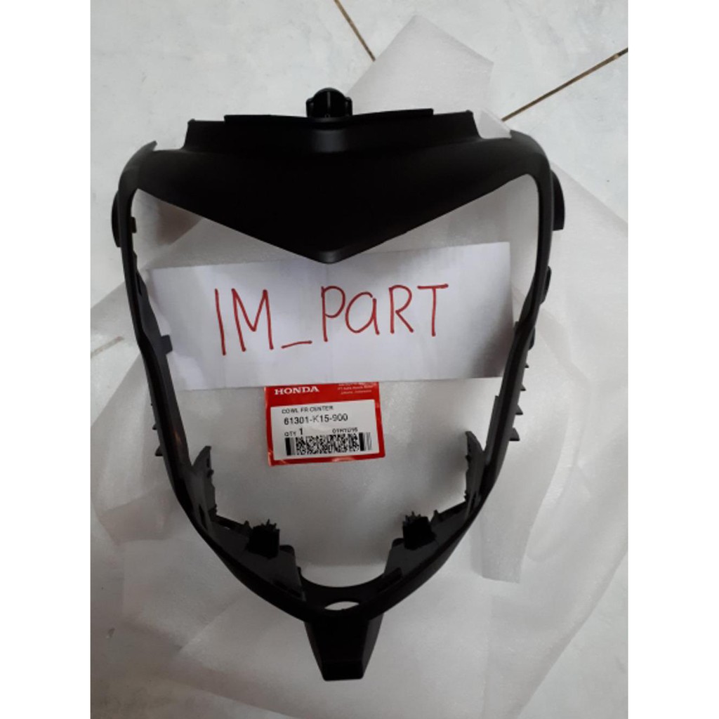 61301-k15-900 cowl fr center cover tebeng batok lampu depan cb150 cb150r streetfire old