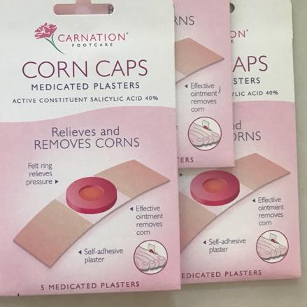 Jual Carnation Footcare Corn Caps Plester Mata Ikan Dan Kapalan Isi