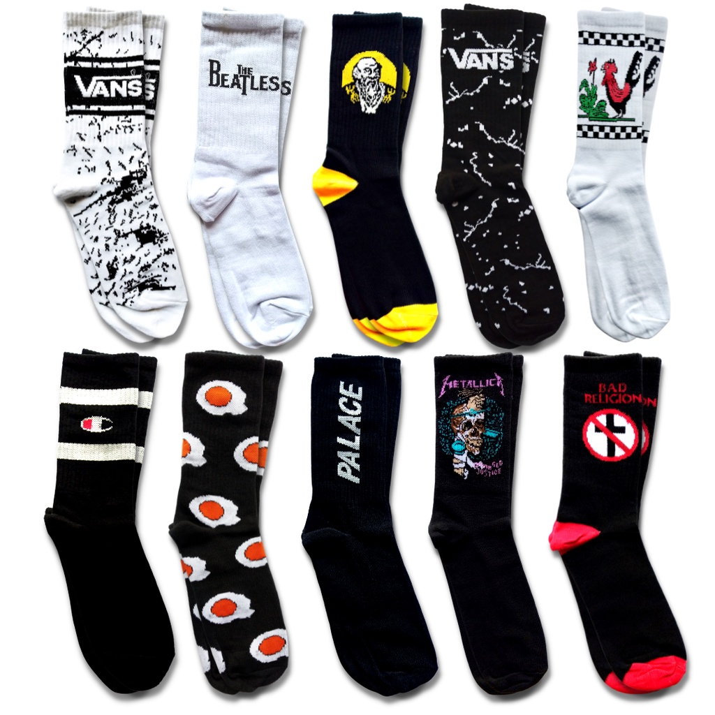 Kaos Kaki Oldschool Skate - Kaos Kaki Premium - Andalusia Official-1