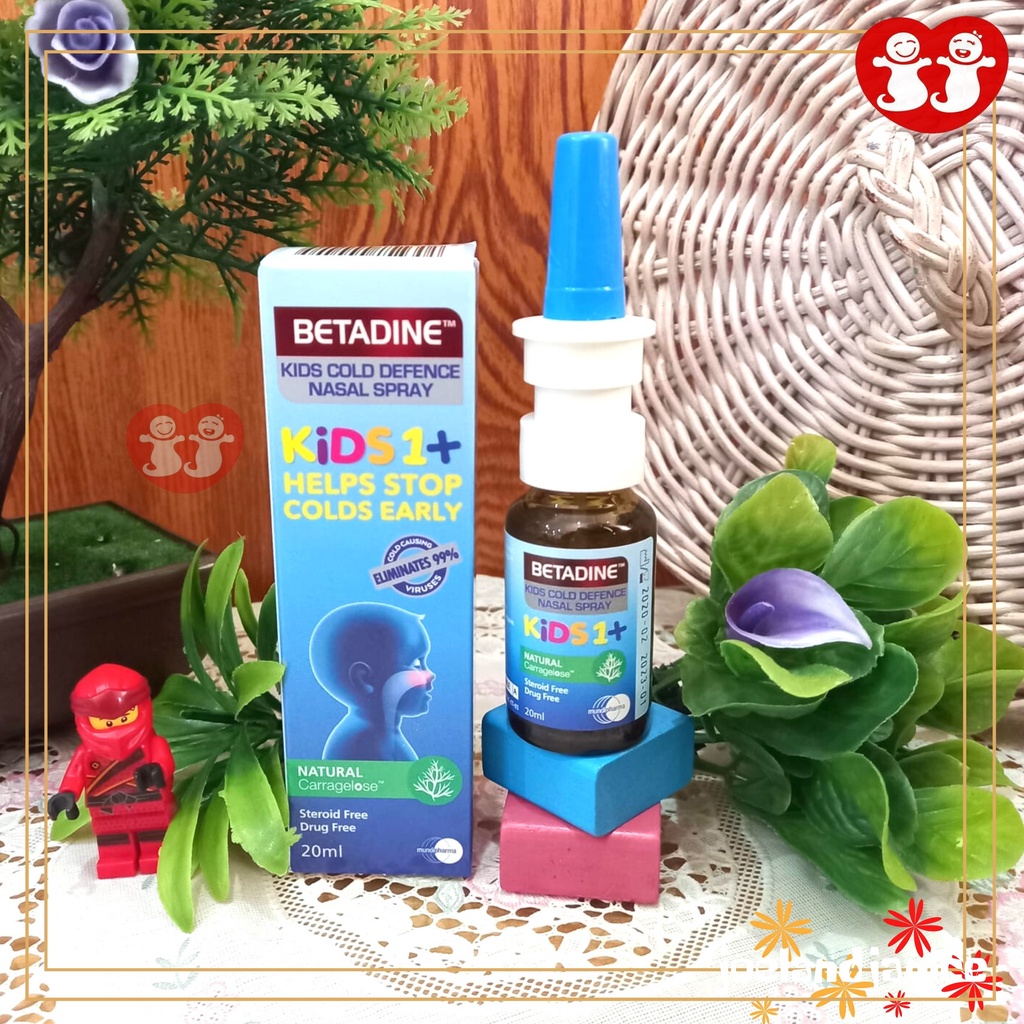 Jual Betadine Kids Cold Defence Nasal Spray 20ml | Shopee Indonesia