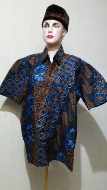 (ori _6 Varian Warna) Wou Batik Couple Amalia Brokat -modern Batik Couple Sarimbit Brokat Kebaya