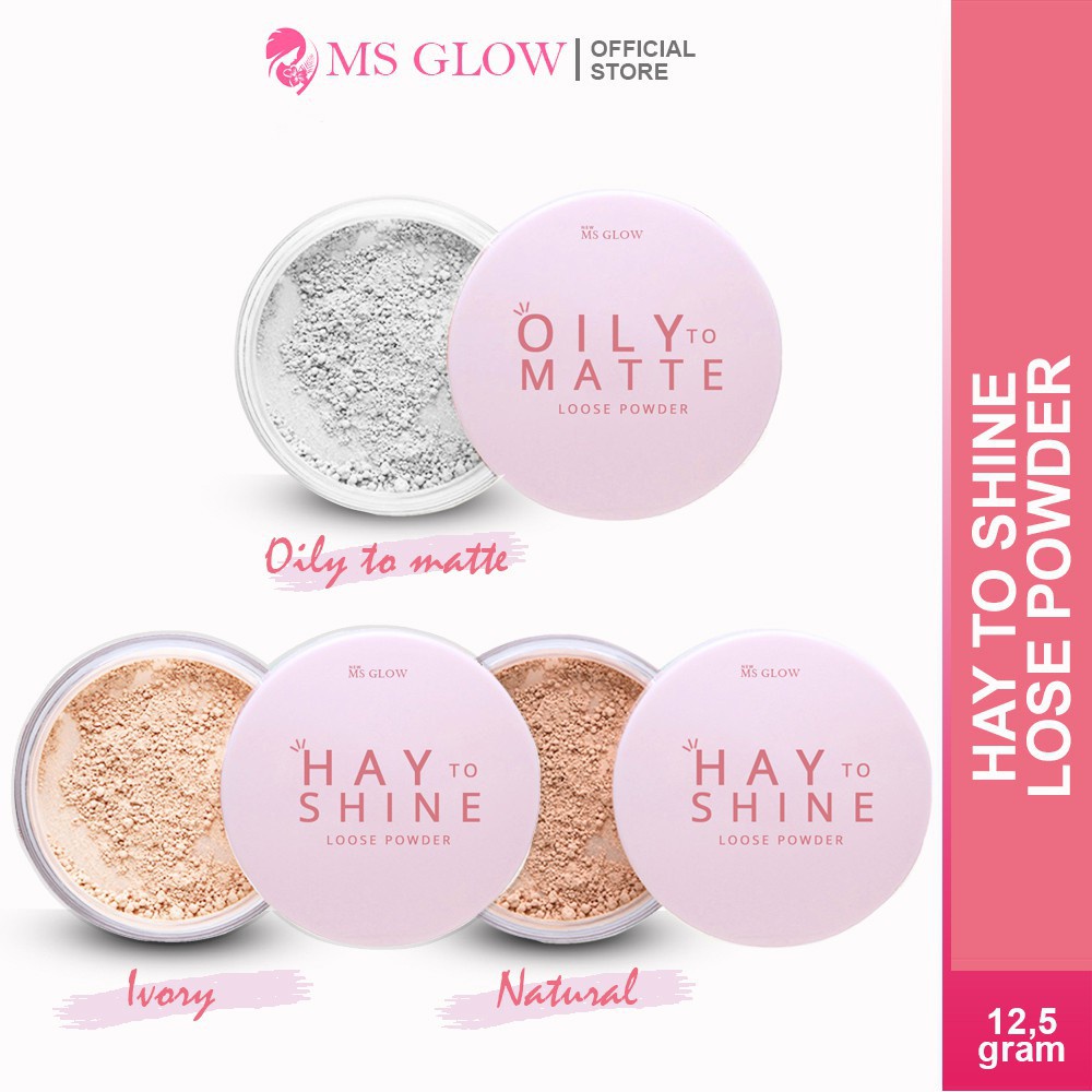 MS GLOW LOOSE POWDER OILY MATTE / LOOSE POWDER MS GLOW