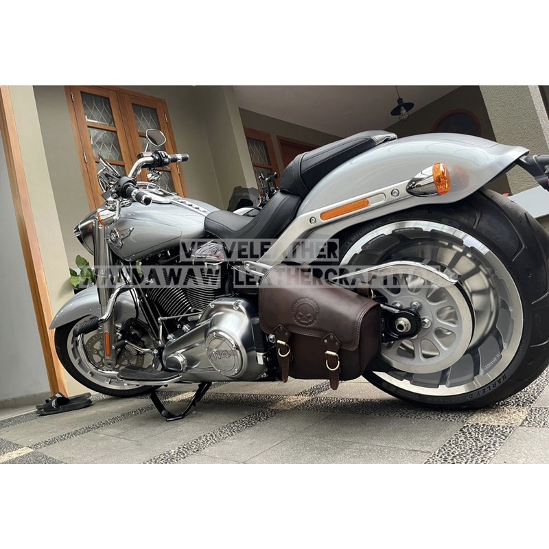 harley davidson , tas samping harley davidson , swing arm bag harley davidson , tas motor harley , s