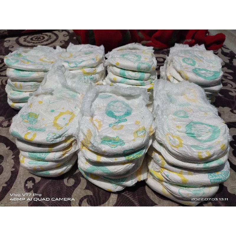 Pampers swetty/Pampers swetty ukuran M/Pampers ball/Pampers bayi