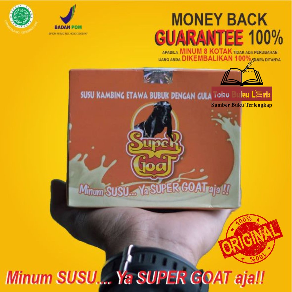 

SUPER GOAT SUSU KAMBING ETAWA BUBUK DENGAN GULA AREN - SUPERGOAT
