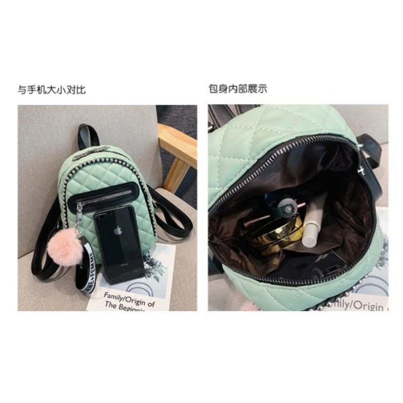 COD 1692T 2610Q TAS BACKPACK WANITA TAS RANSEL MINI IMPORT TAS MUNGIL KECIL