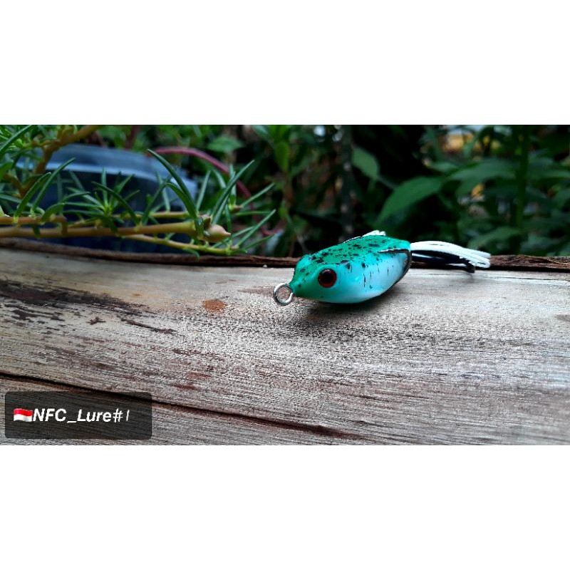 Soft frog killer 4cm/5,5gr. Umpan casting gabus/toman bentuk katak