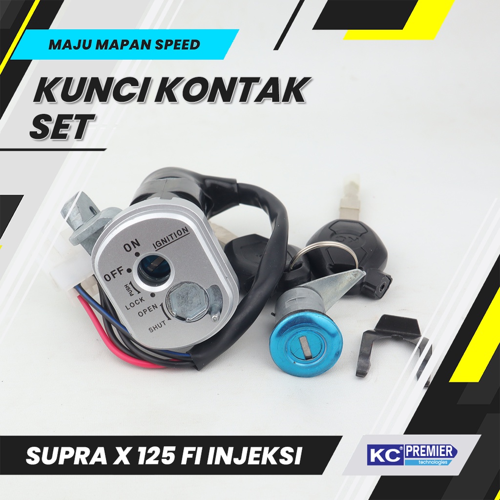 Kunci Kontak Supra X 125 FI Injeksi KC / Kunci Kontak Set supra z 125 fi injeksi kc