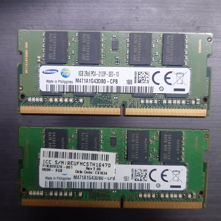 Ram Laptop Sodimm Memory 8GB DDR4 PC4 2133P MHz