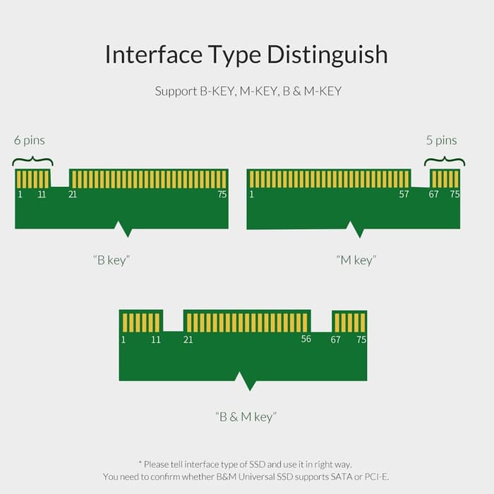 PCI Express M.2 NVME Card Orico PDM2 - Pcie M2 Nvme