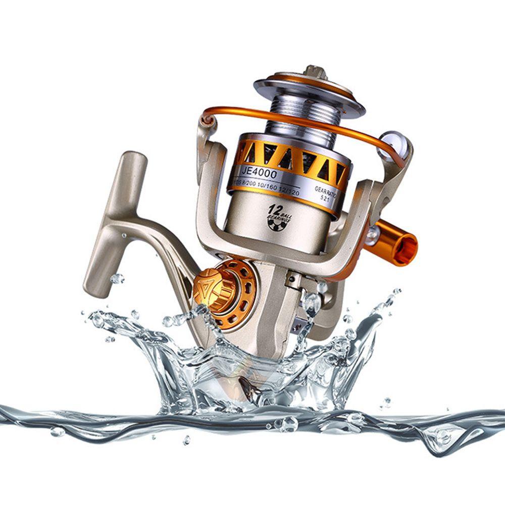 Top Fishing Reel Alat Pancing Air 12pakas JE2000 Series Sea Pole Wheel